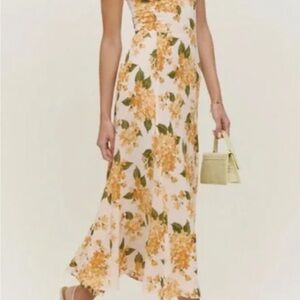 Reformation Brand Floral Maxi Dress